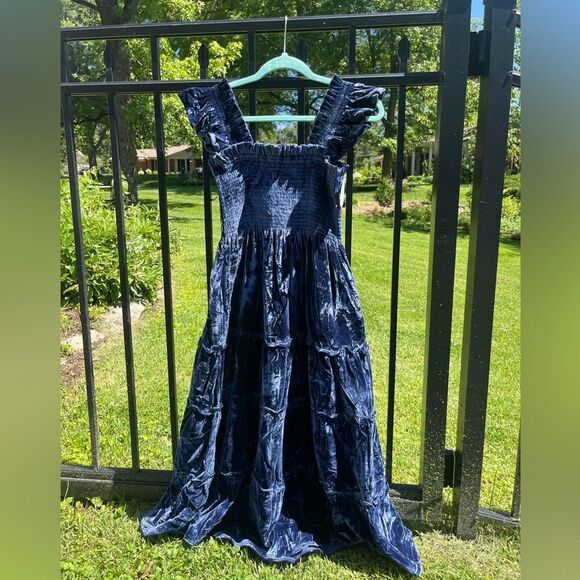 Hill House Velvet Ellie Nap Dress NWT - Picture 11 of 11